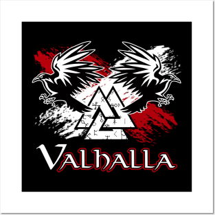 Valknut Ravens Posters and Art